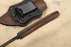 Winkler Operator - Walnut Handle - Brown Leather Sheath