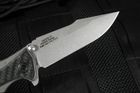 Zero Tolerance 0393GLCF Glow Carbon Fiber Flipper - Hinderer Design