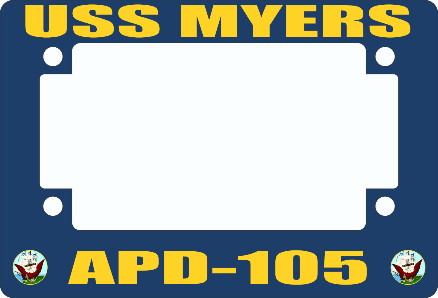 USS Myers APD105 Motorcycle Frame