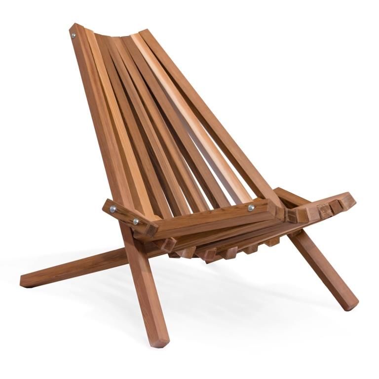 Red Cedar Stick Lounge Chair KitAssembly Required
