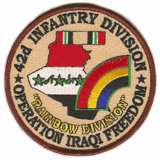 Operation Iraqi Freedom Ribbon Patch - Operation Iraqi Freedom Patches