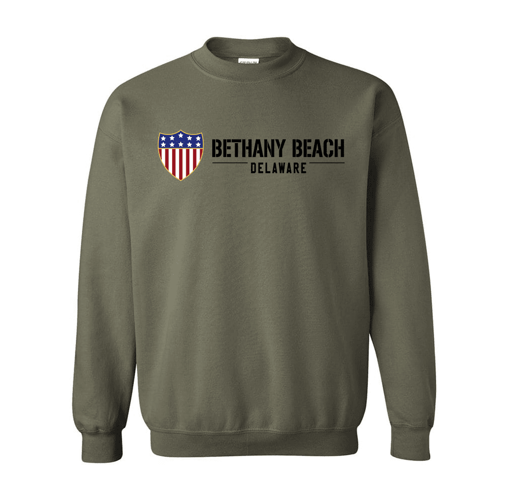 Bethany Beach Delaware Sweatshirt - Domestic Duty Station Sweatshirts