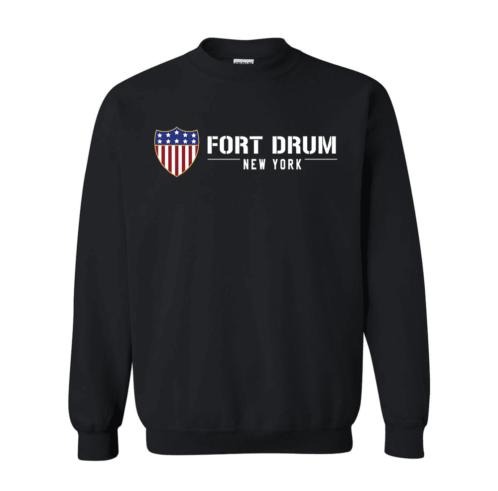 Fort Drum New York Sweatshirt Domestic Duty Station Sweatshirts
