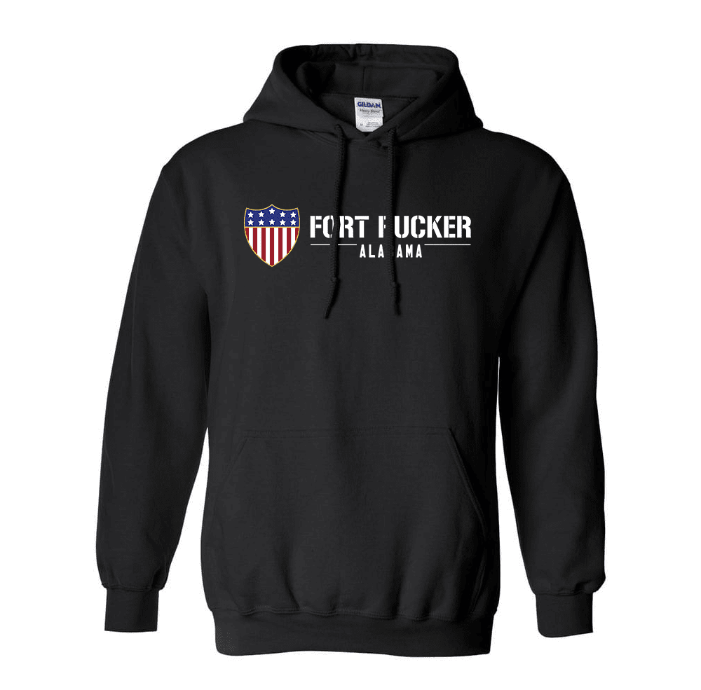 Fort Rucker Alabama Hooded Sweatshirt Domestic Duty Station Hooded