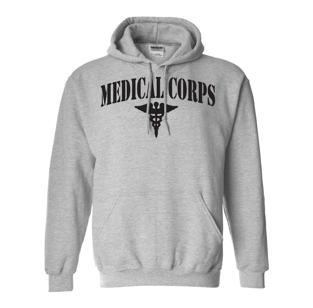 Medical Corps Hooded Sweatshirt Army Branch of Service Hooded