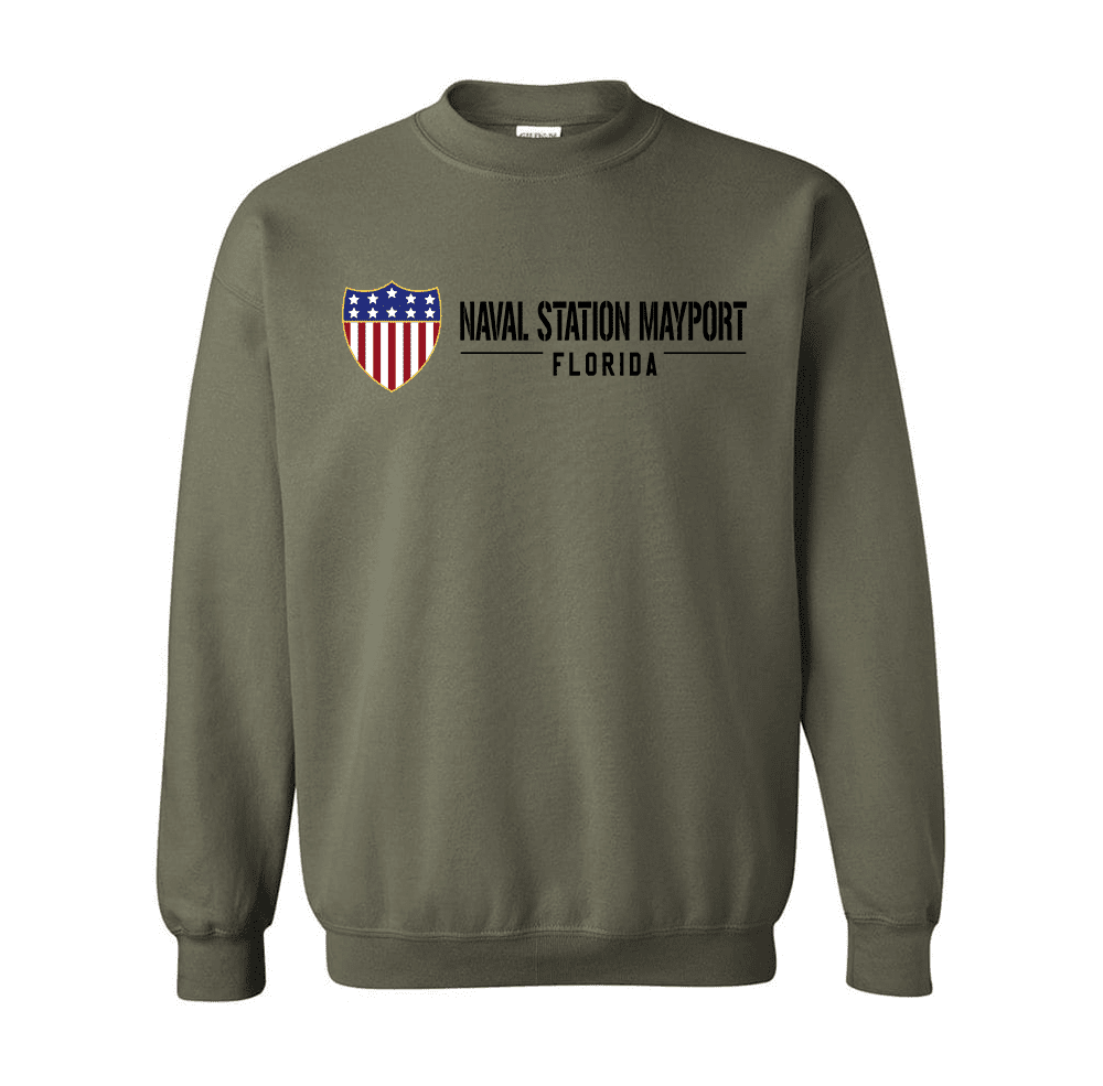 Naval Station Mayport Florida Sweatshirt - Domestic Duty Station