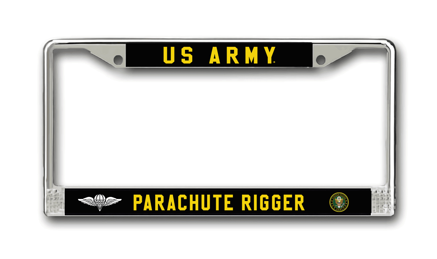 us-army-parachute-rigger-license-plate-frame-us-army-badge-license