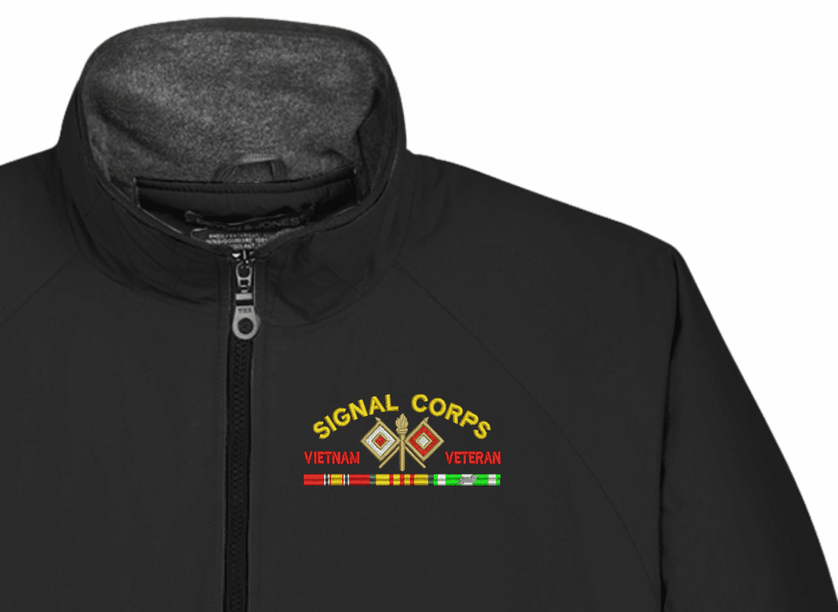 Prior Service US Army Signal Corps Vietnam Veteran 3 Season Jacket - US Army Branch ...