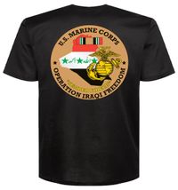 US Marine Corps Iraqi Freedom T Shirts