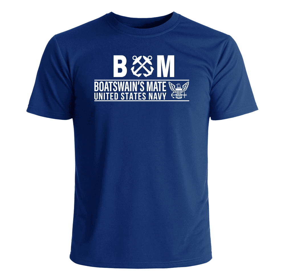 US Navy Boatswain's Mate TShirt US Navy Rating TShirts