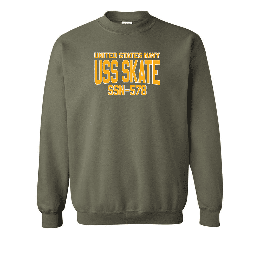 USS Skate SSN578 Sweatshirt New US Navy Submarine Sweatshirts