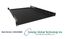 ADSU2536BK / ADSV2536BK 1U 25"- 36" Adjustable Telescoping Solid / Vented Shelf, Made in Canada, TAA Compliant