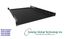 ADSU3642BK / ADSV3642BK 1U 36"- 42" Adjustable Telescoping Solid / Vented Shelf, Made in Canada