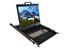 LCD1U20-04 1RU 1600x1200 20.1" Monitor Keyboard Drawer, TAA Compliant