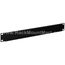 RA1301 19" Black Steel Blank Filler Panel - 1U thru 5U - Made in USA