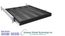 RSUS1921BK1 / RSVS1921BK1 2U 21" Depth 4-Post Mounting Pull-Out Solid / Vented Shelf, TAA Compliant
