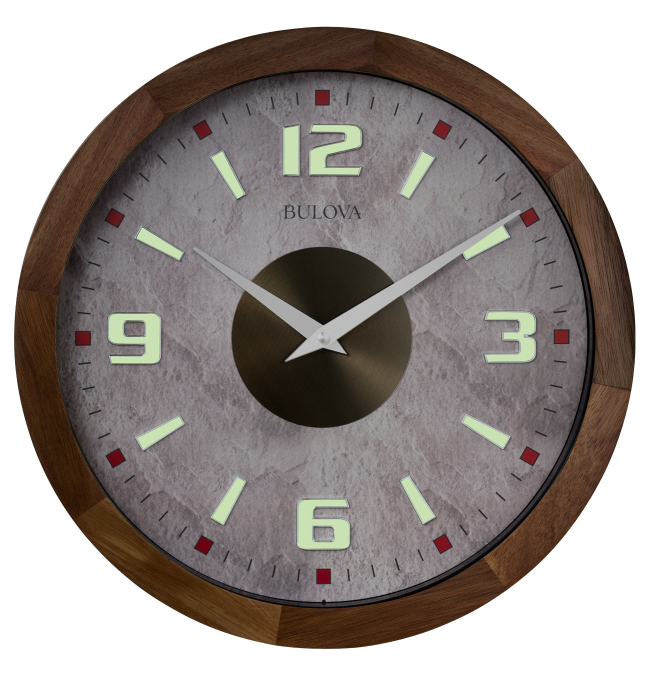 Parkland Bluetooth Indoor/Outdoor Wall Clock by Bulova Musical