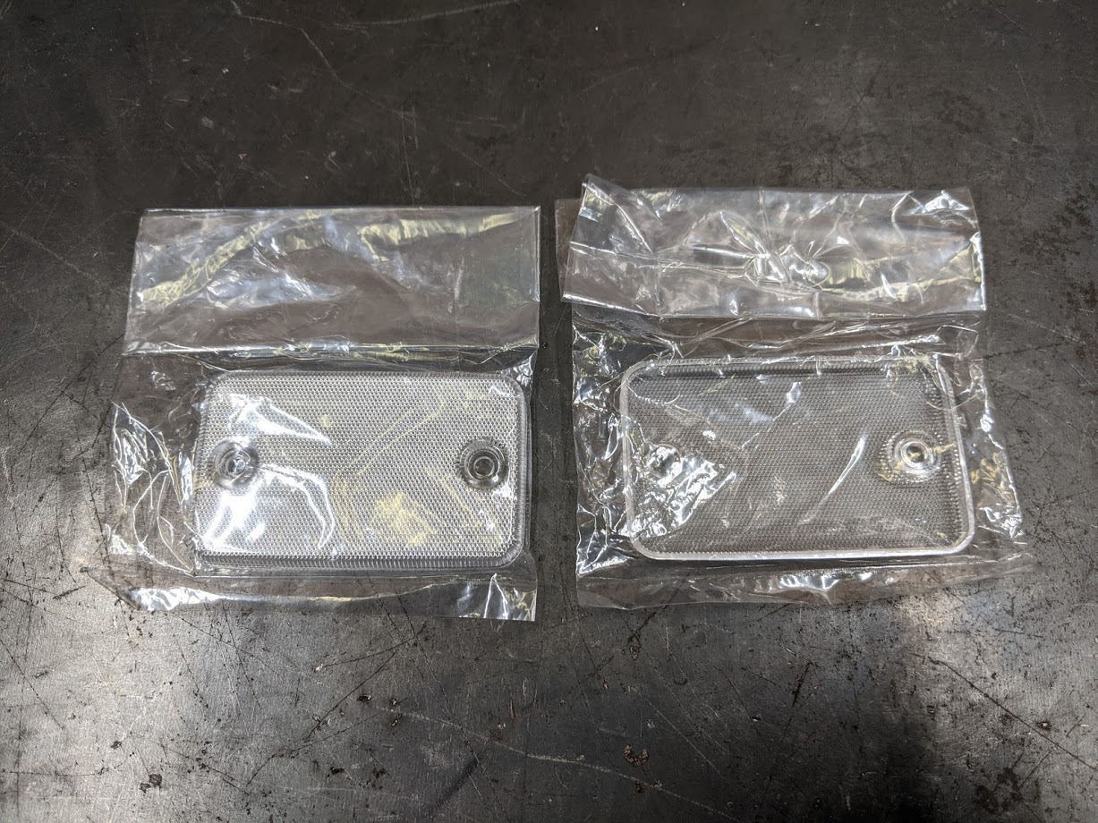 MK3 Supra Genuine Toyota Body Parts Internal & External Clear