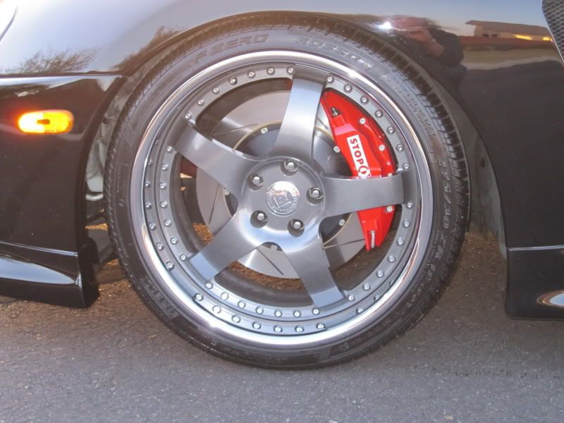 Big Brake Kits Supra Stop Tech 355mm Diameter (14") 6 Piston Big