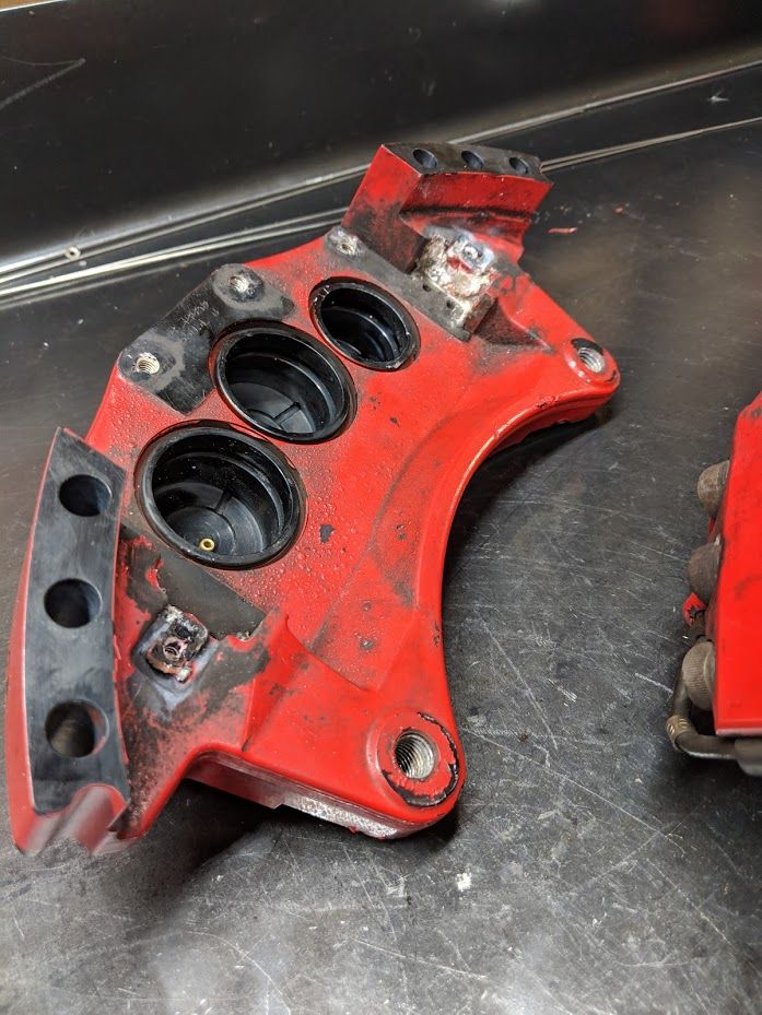 Brake Rotors, Calipers, and Lines 9398 Supra TT SupraStore StopTech Big Brake Kit Caliper