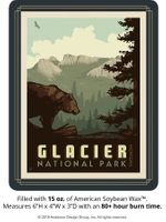Glacier Keepsake Jar: Bear Glacier Keepsake Jar: Bear