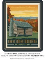 Great Smoky Mountains Keepsake Jar: Cabin Great Smoky Mountains Keepsake Jar: Cabin