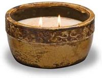 Round Vintage Bowl Candle Round Vintage Bowl Candle