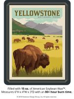 Yellowstone Keepsake Jar: Bison Herd Yellowstone Keepsake Jar: Bison Herd