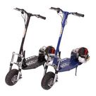 Gas Powered Scooters 50cc Racer W/Suspension And More