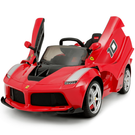Magic Cars® Ferrari Ride On 12 Volt Kid's RC Ride On Remote Control Car w/Bumper To Bumper Warranty