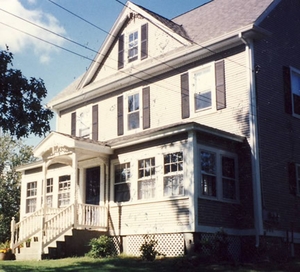2-story with full enclosed porch