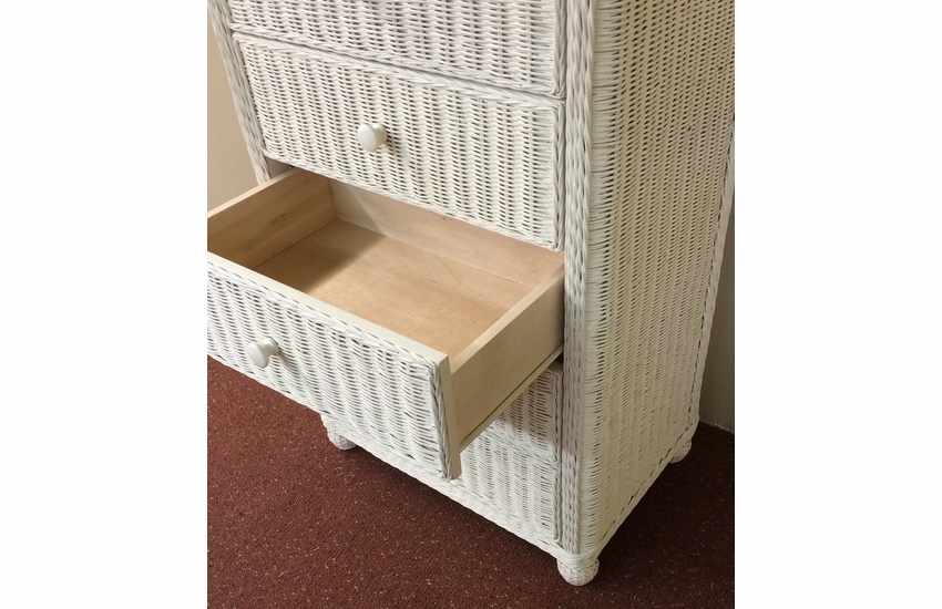 Wicker 5 Drawer Dresser Elana Wicker Paradise