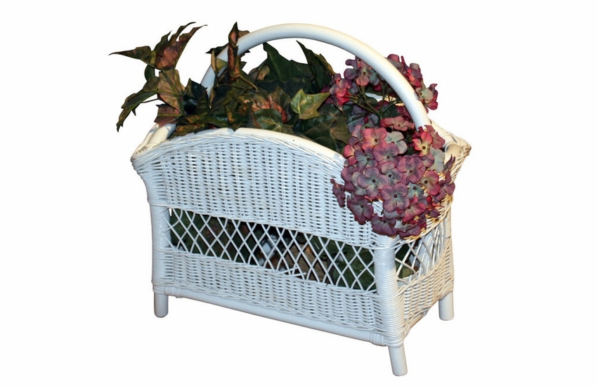Rattan Magazine Basket Wicker Paradise