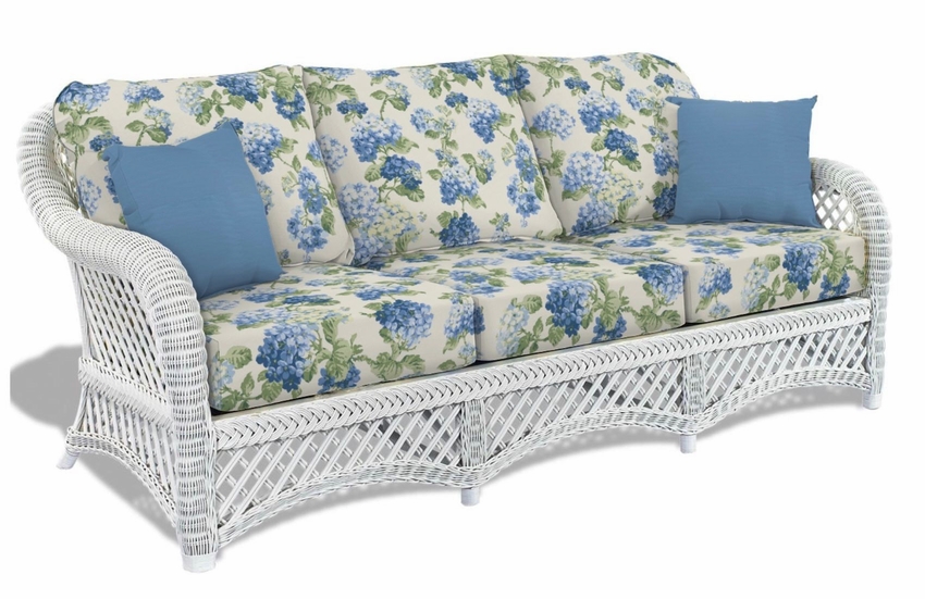 White Wicker Furniture Set of 6 Lanai