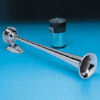 Marinco Full Blast Mini Air Horn, Single 17" Chrome