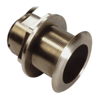 Airmar B75C-0-L 300W Broadband CHIRP, Depth & Temperature, Thru-Hull 0 Deg Tilted Transducer