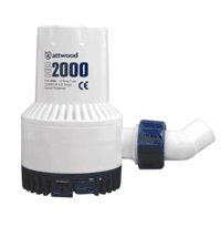 Attwood Heavy Duty Hd2000 Bilge Pump 12V 2000 GPH 4760-4
