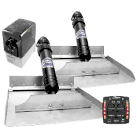 Bennett 12x12 Hydraulic Trim Tab System with One Box Indication 1212OBI