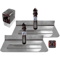 Bennett 2412ATP 24 x 12 Hydraulic Trim Tabs with Auto Trim Pro