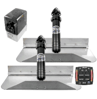 Bennett 18x9 Hydraulic Trim Tab System with One Box Indication 189OBI