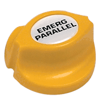 BEP Emergency Parallel Battery Knob Yellow Easy Fit for 701