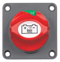 BEP Panel-Mounted Contour Battery Master Switch
