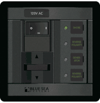 Blue Sea 120V AC 2 Sources, 30A 1208