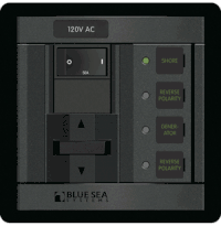 Blue Sea 120V AC 2 Sources, 50A 1231