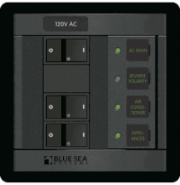 Blue Sea 1214 120V AC Main + 2 Positions