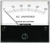Blue Sea 9630 AC Analog Ammeter 0-50Aeres AC