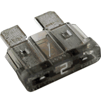 Blue Sea ATO/ATC Fuse Pack, 2A, 25-Pack