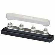 Blue Sea BusBar Common Stud Terminal 4x1/4" with Cover