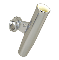 C.E. Smith Aluminum Clamp-On Rod Holder, Horizontal, 1.05" OD, Fits 3/4" Pipe