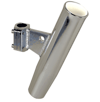 C.E. Smith Aluminum Clamp-On Rod Holder, Vertical, 1.05" OD, Fits 3/4" Pipe
